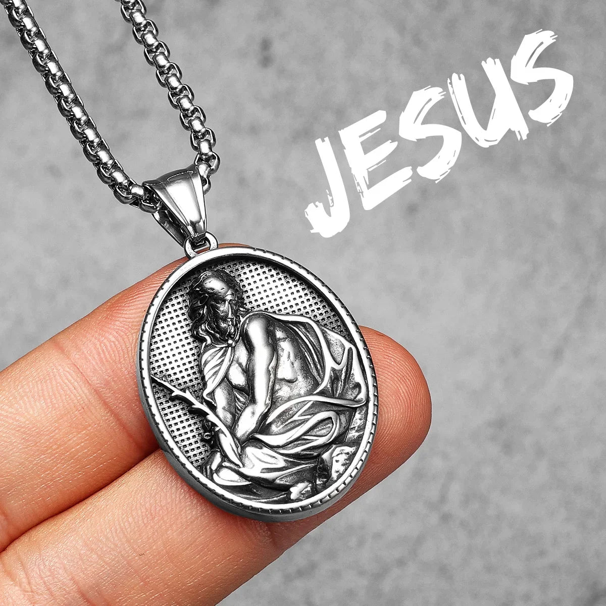 Padre Pio Powerful Amulet Stainless Steel