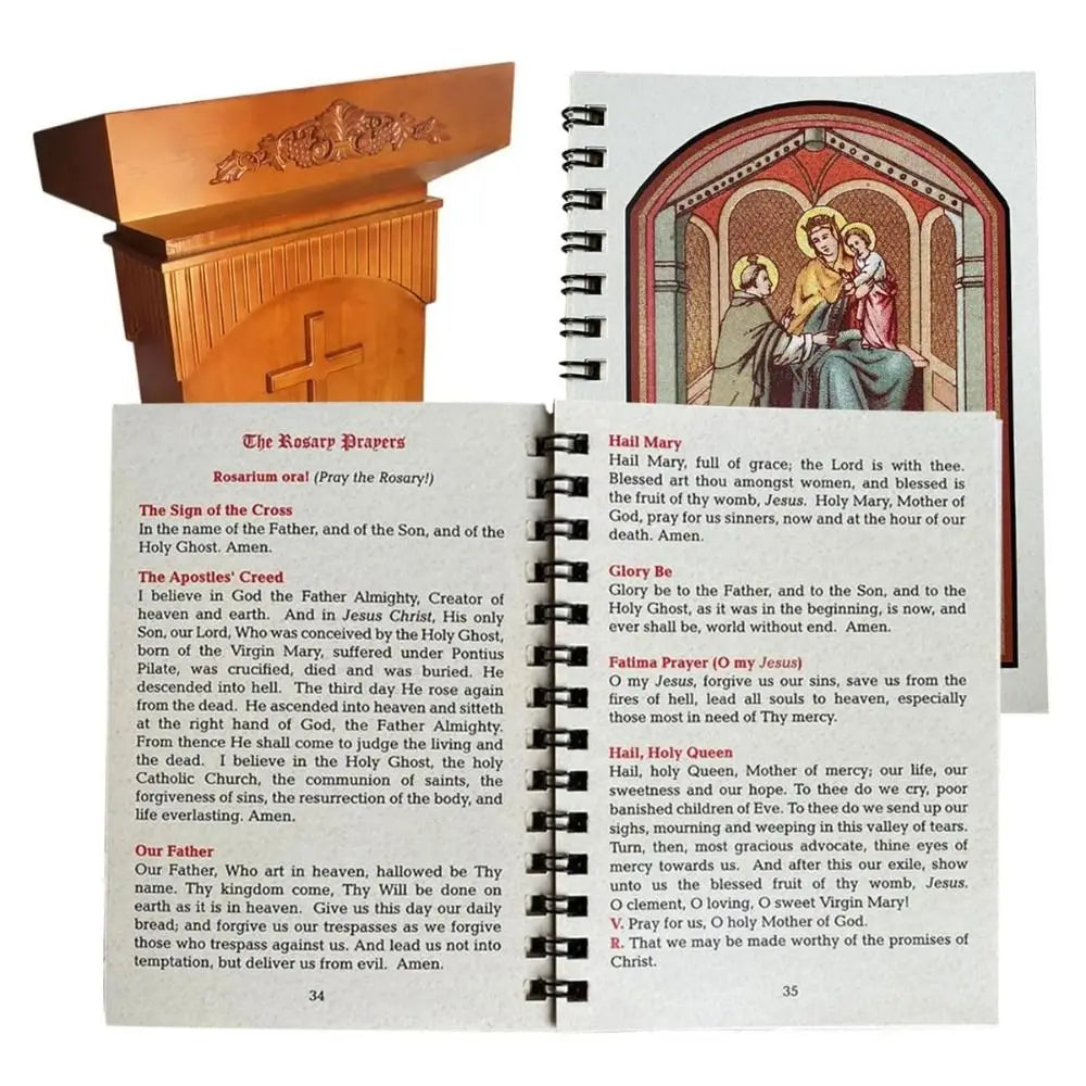 Rosary Meditation Book for Daily Meditation 42 Color Pages