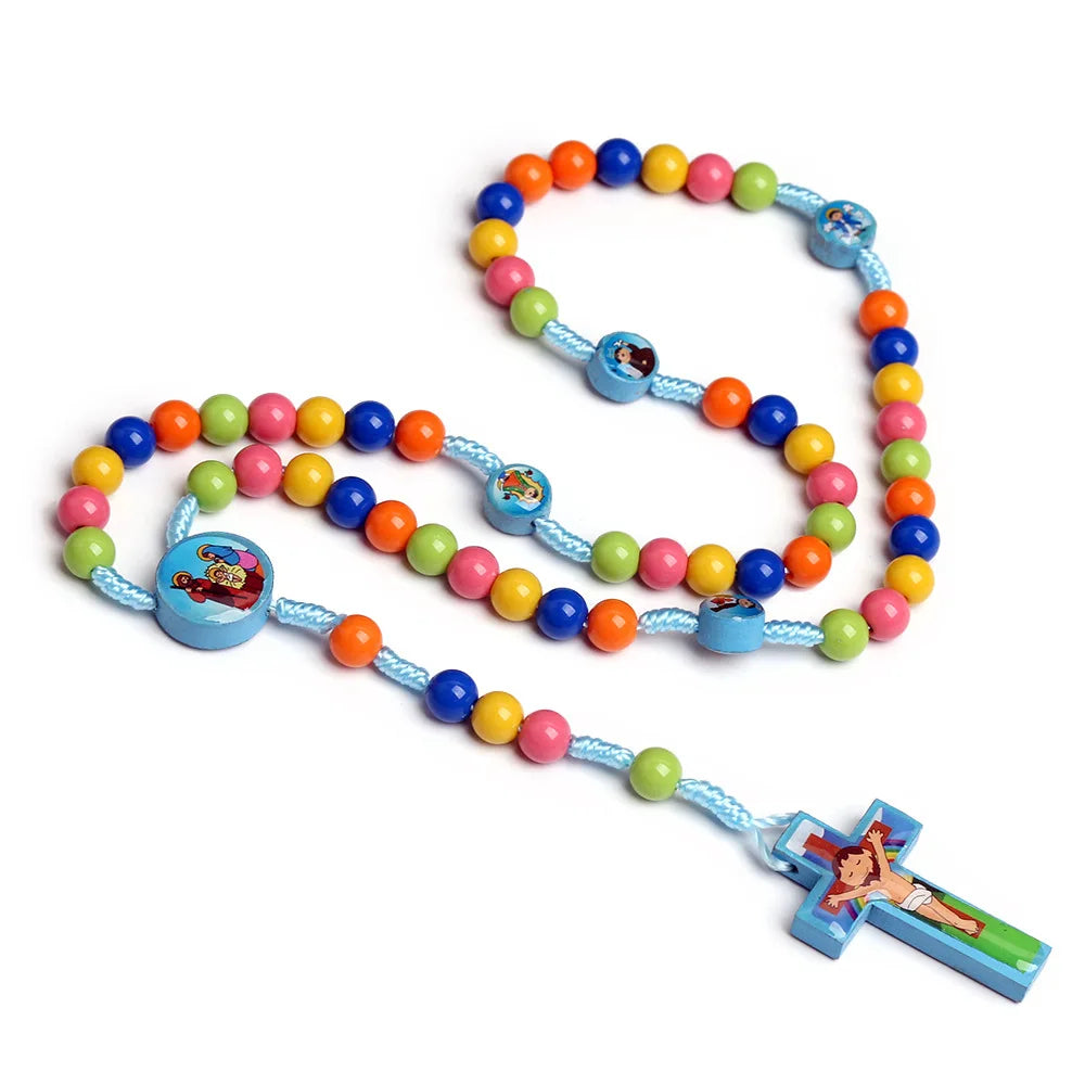 Rosary for kids Hand Woven