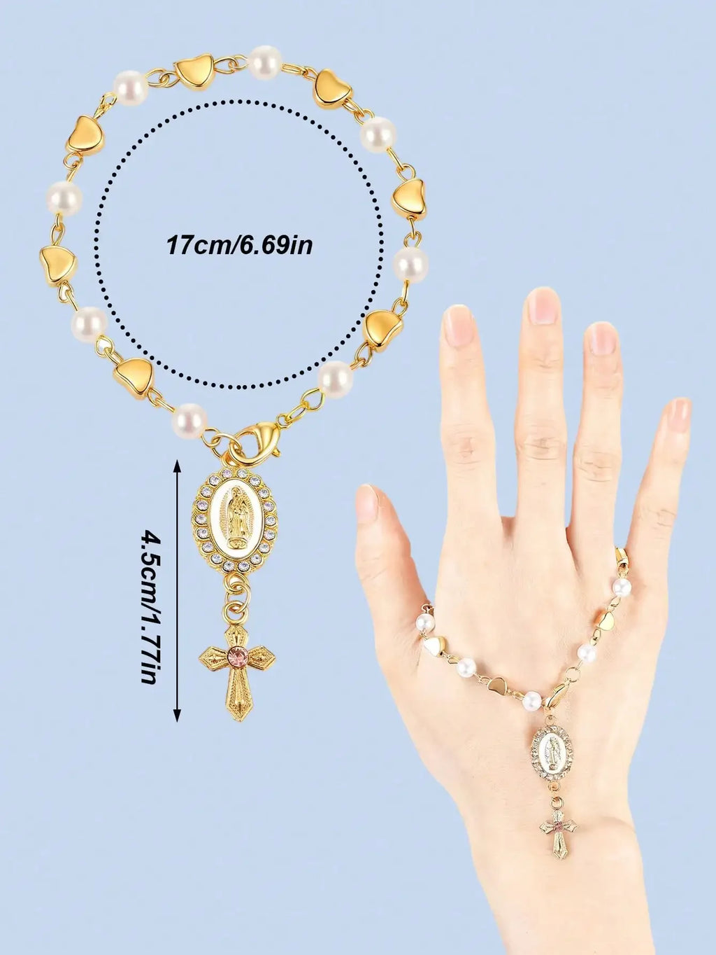 Rosary Hanging Ornament