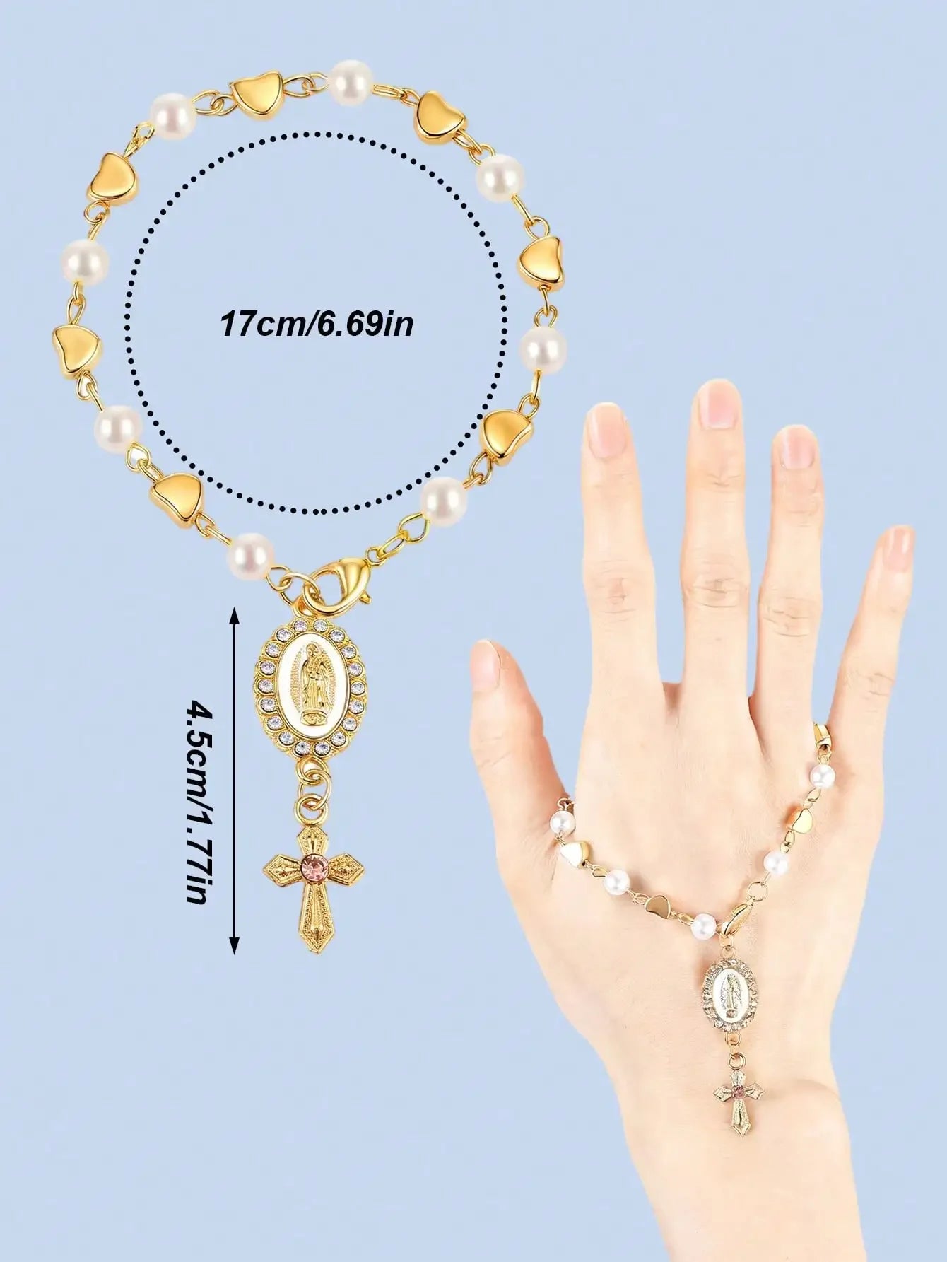Rosary Hanging Ornament