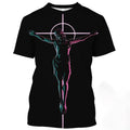 Jesus Christ Pattern T Shirt  3D