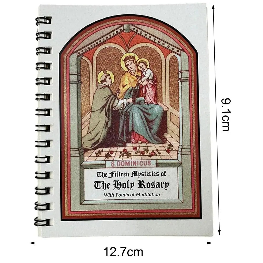 Rosary Meditation Book for Daily Meditation 42 Color Pages