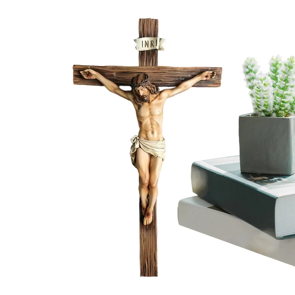 Jesus Cross Crucifix Home Decor Wall Hanging Ornament