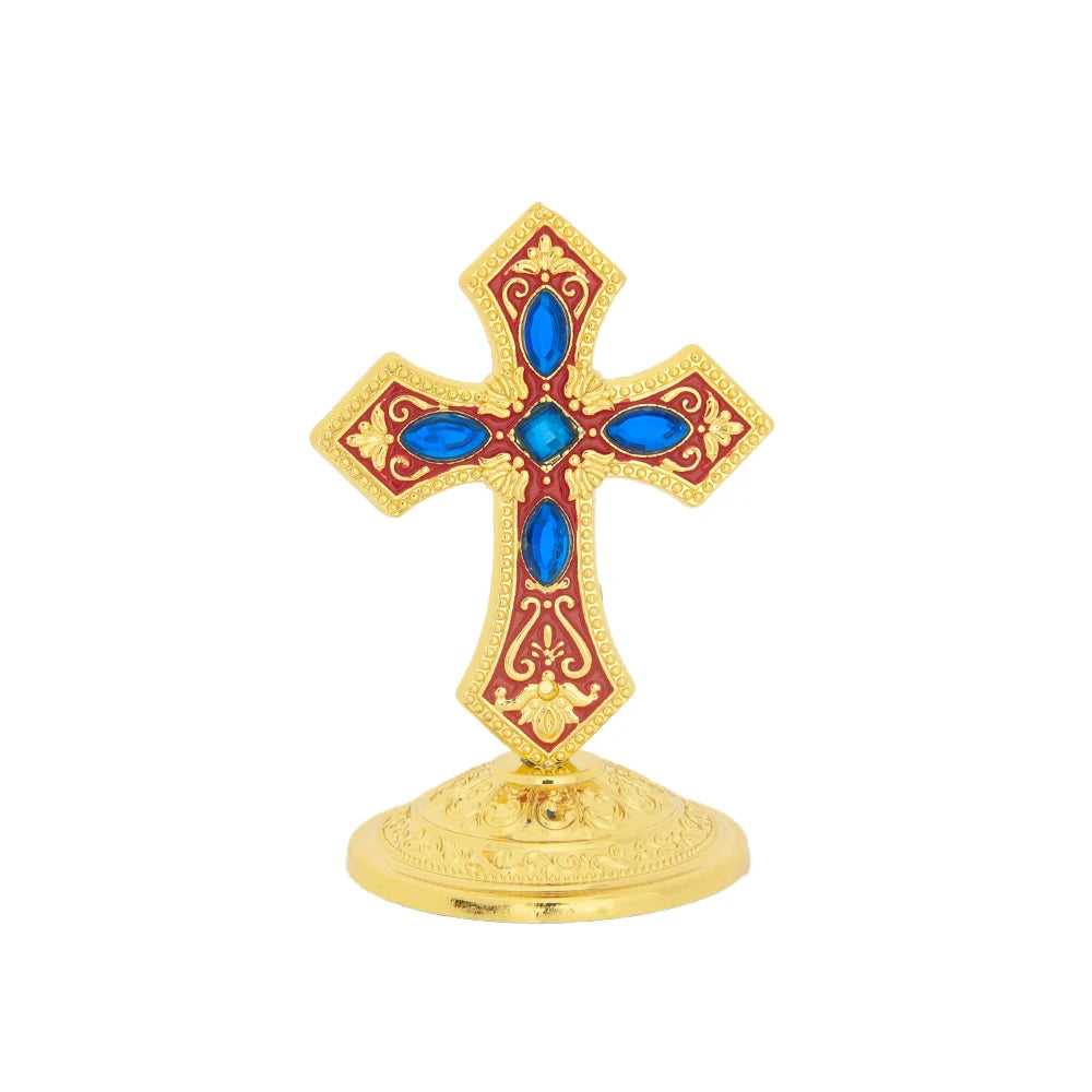 Eastern Orthodox Table Cross, Home Decor,3.2In*2.2In
