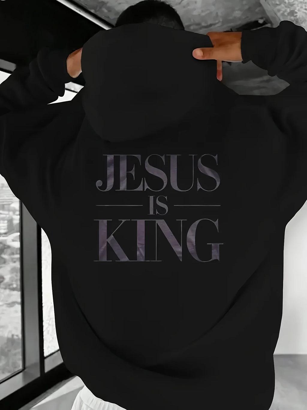 Jesus Is King Casual Hoodie