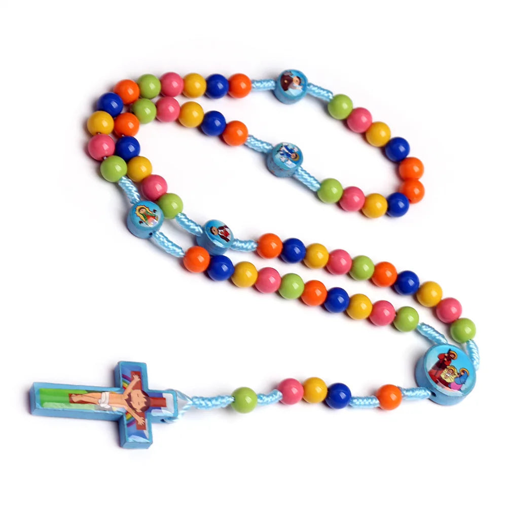 Rosary for kids Hand Woven