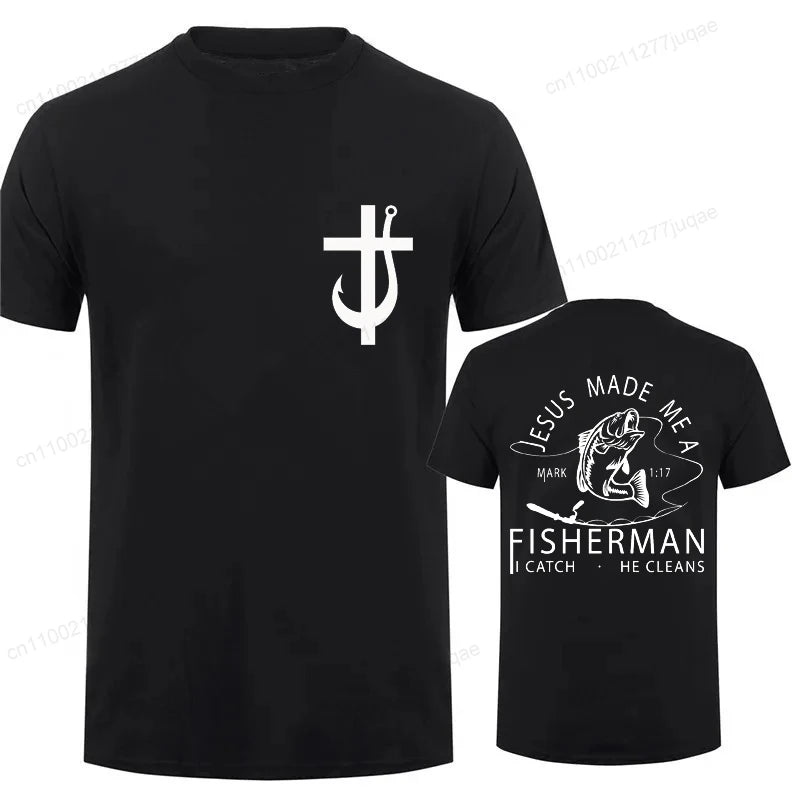 Jesus Made Me A Fisherman T-Shirt