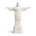 Christ The Redeemer Statue White Resin Sculpture Rio Landmark Ornament