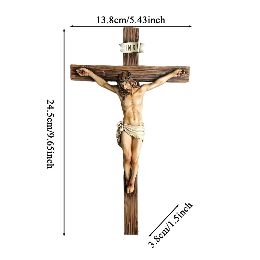 Jesus Cross Crucifix Home Decor Wall Hanging Ornament