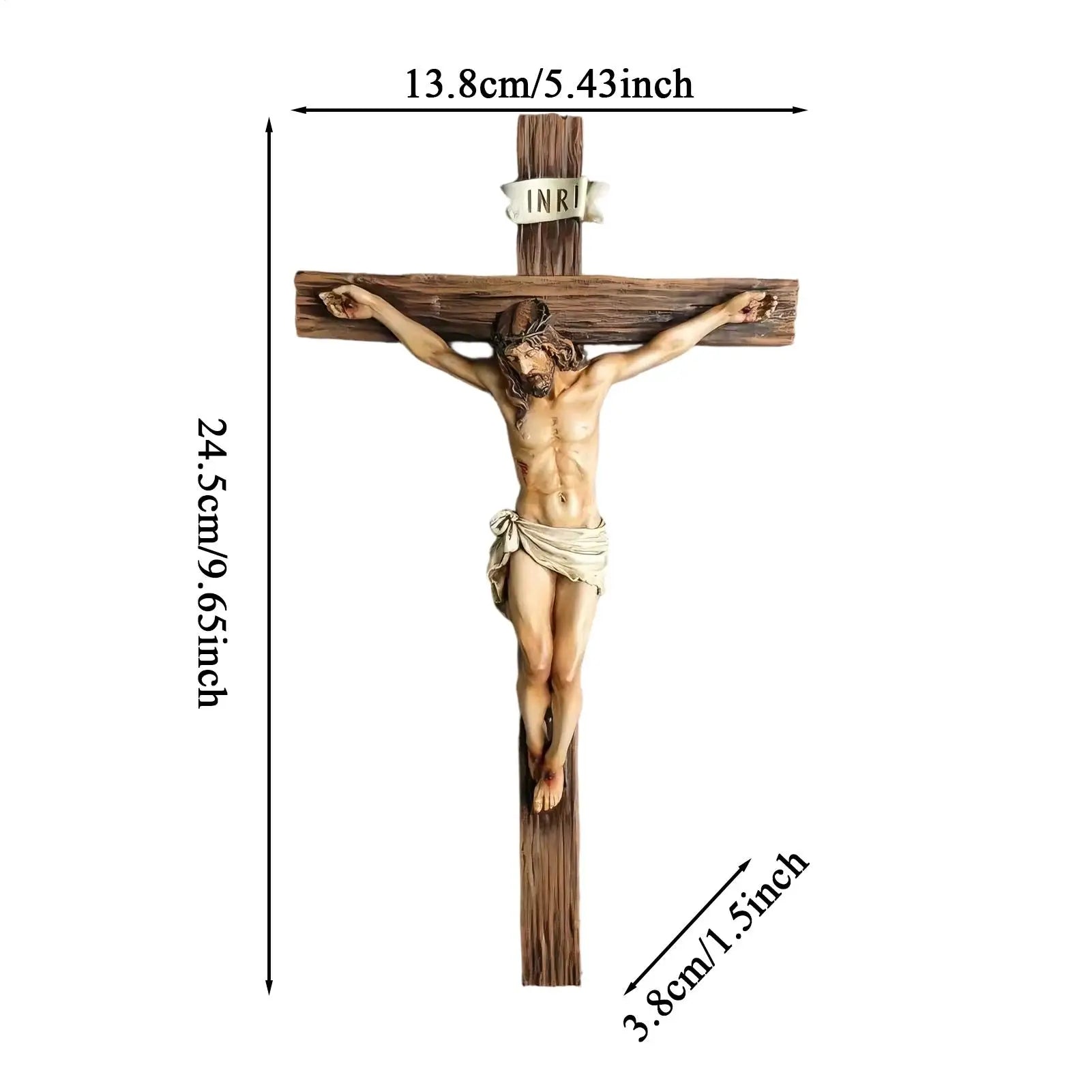 Jesus Cross Crucifix Home Decor Wall Hanging Ornament