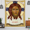 Orthodox Icon Tapestry Home Decor Living Room Wall Hanging